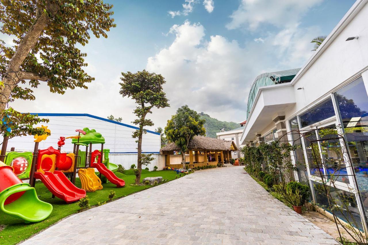 Hoa Vien Hotel - Suoi Khoang Kim Boi Hòa Bình Exterior foto