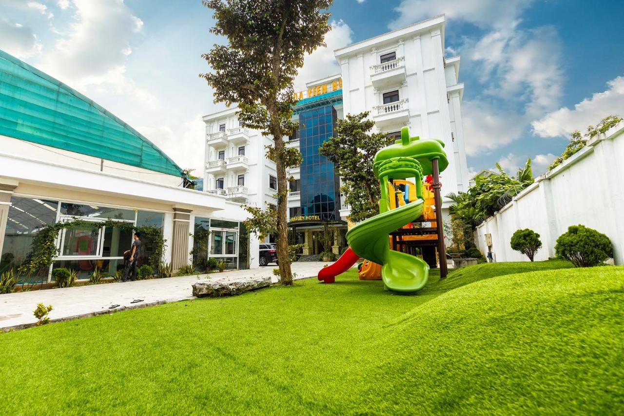 Hoa Vien Hotel - Suoi Khoang Kim Boi Hòa Bình Exterior foto