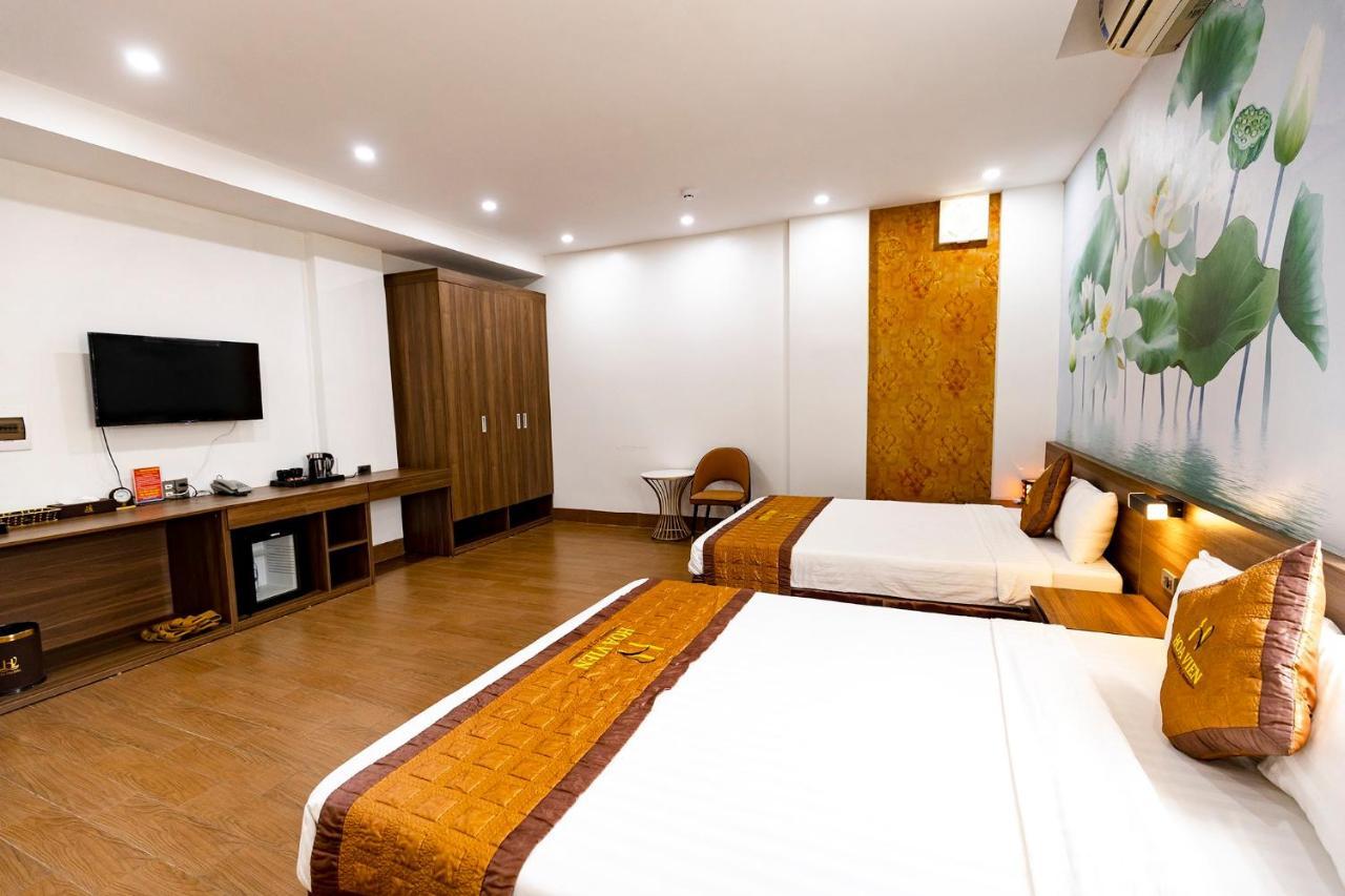 Hoa Vien Hotel - Suoi Khoang Kim Boi Hòa Bình Exterior foto